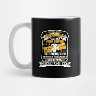 Steinbock viele Seiten Mug